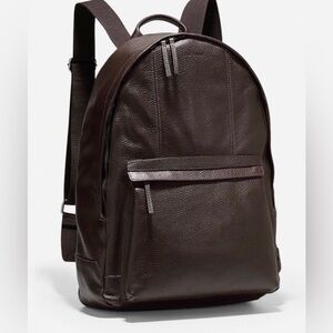 Mens Cole Haan pebble backpack
